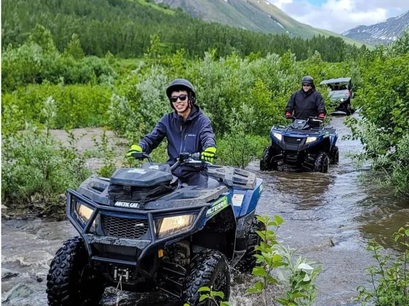Summer Dog Sled and ATV Adventure Tour