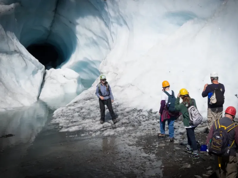 Matanuska Glacier Ice Fall Trek from Anchorage