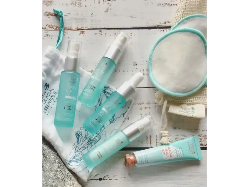 day glow night magic Glacial Facial Essential Skin Kit