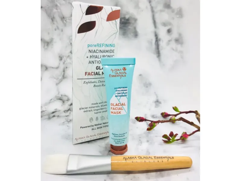 spa ritual Glacial Mask + Brush Kit