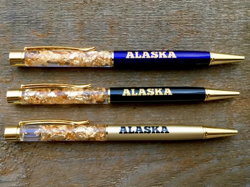 24kt Gold Flake Pens