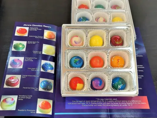 Aurora Chocolate Two 9-Piece Box Set (18 Chocolates)