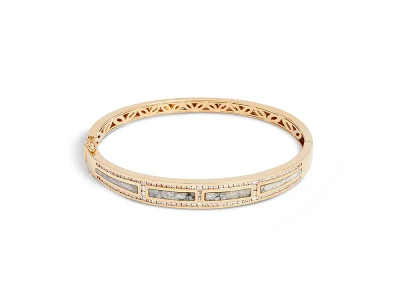 Alaska Sea Coral 4-Panel Bracelet