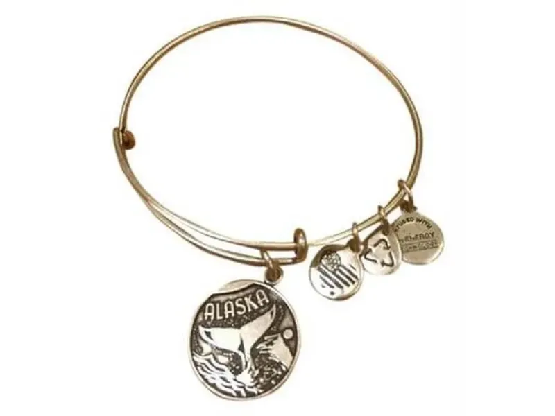 Alex And Ani Whale Tail Bangle