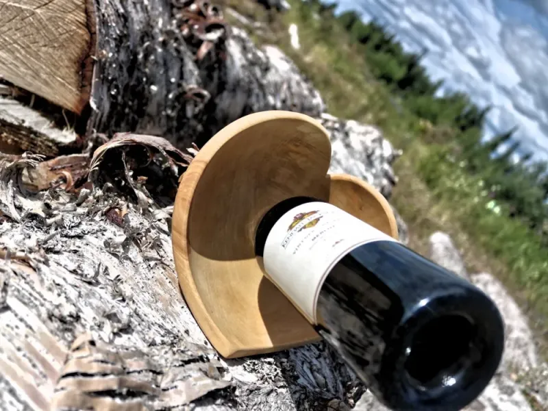 Hand-made Heart Shaped Wine Bottle Holder