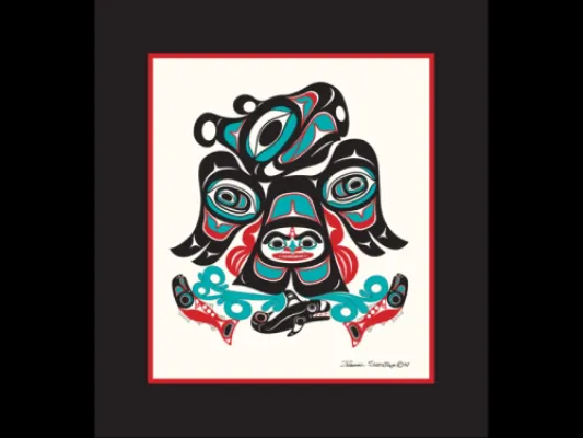 Thunderbird By The Sea - Open Edition Formline Art Print