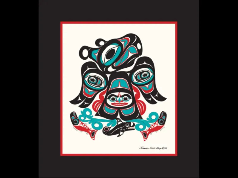 Thunderbird By The Sea - Open Edition Formline Art Print