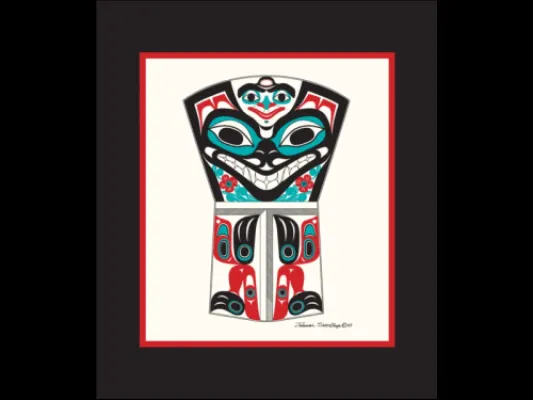 The Bear Copper - Open Edition Formline Art Print