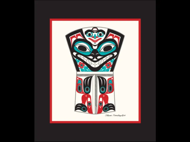 The Bear Copper - Open Edition Formline Art Print