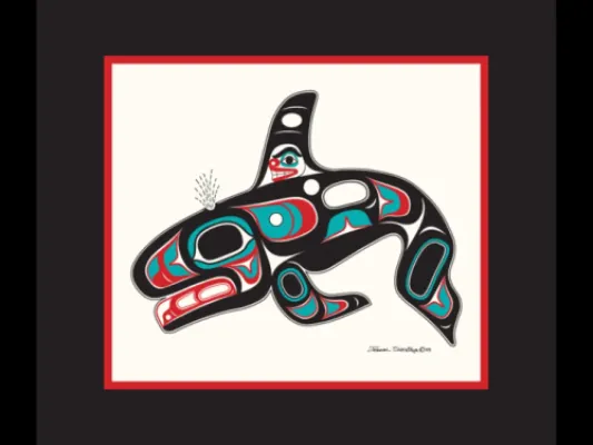 Killer Whale - Open Edition Formline Art Print
