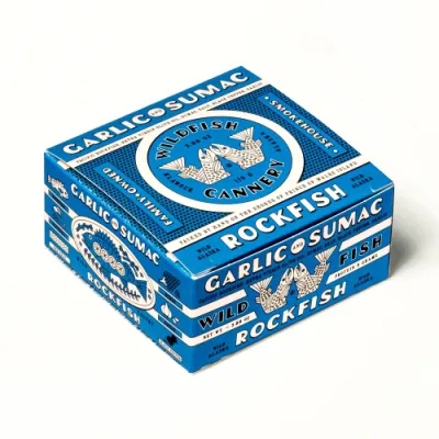 Canned Rockfish With Sumac & Extra Virgin Olive Oil