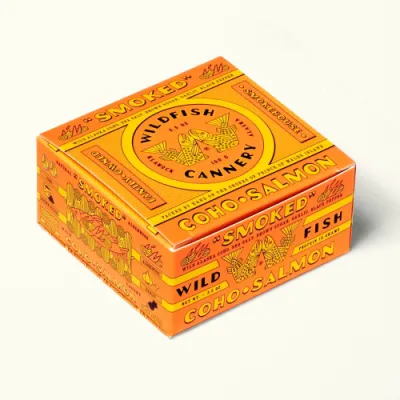 Canned Smoked Coho Salmon