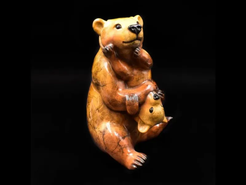 Jacques And Mary Regat's Terrible Twos Bronze Sculpture