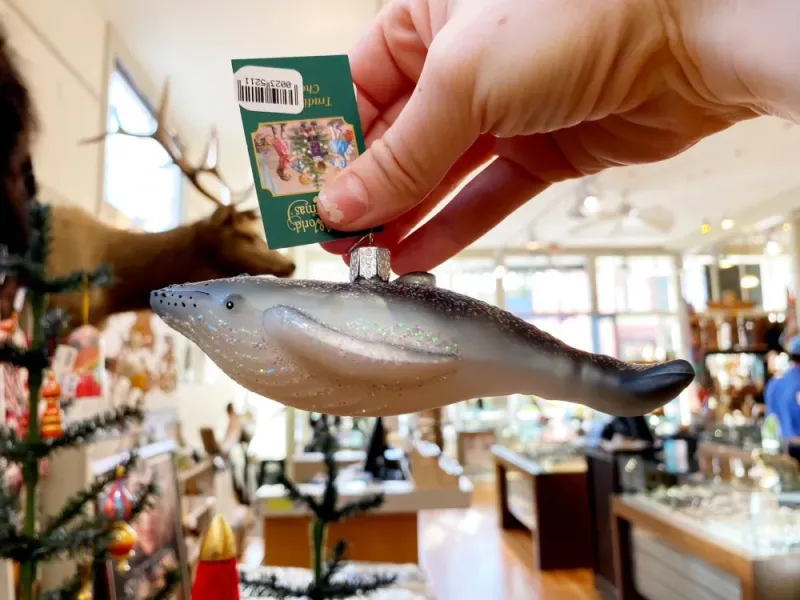 Humpback Whale Ornament