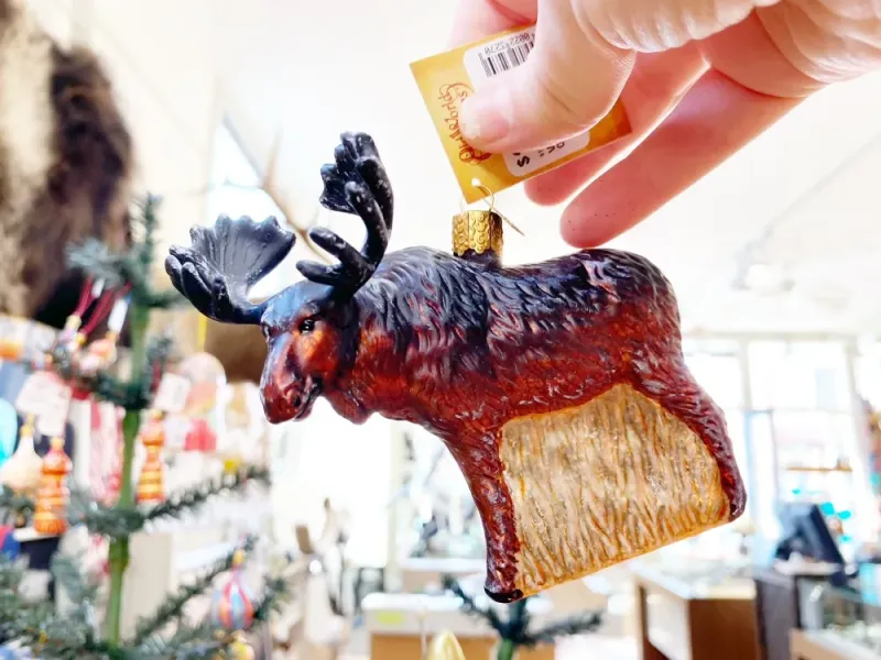 Moose Ornament