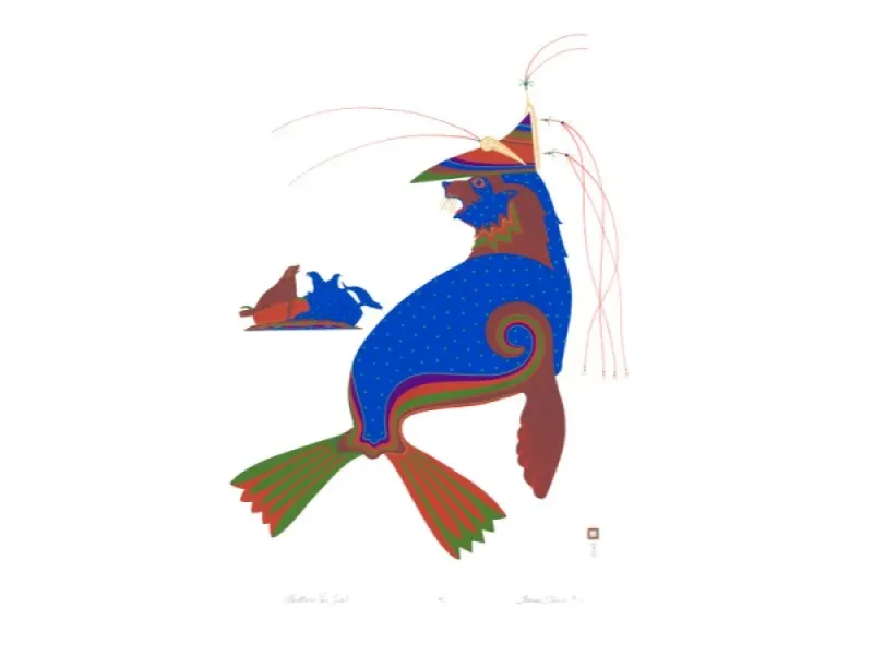 Thomas Stream Northern Fur Seals Giclée