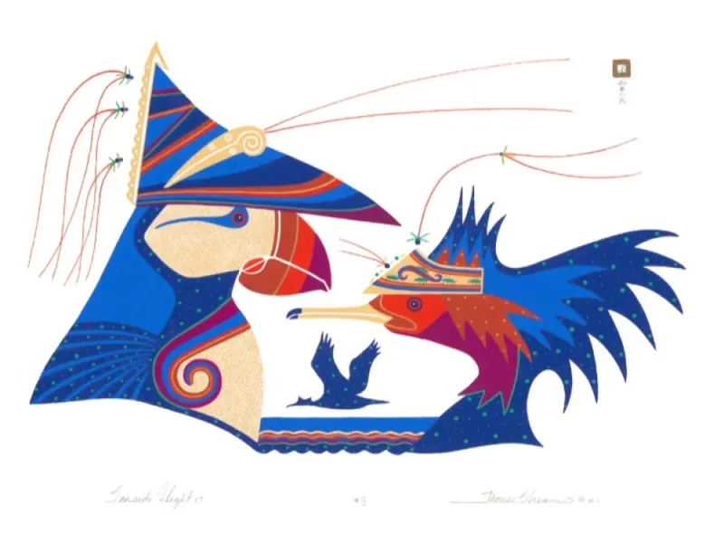 Thomas Stream Seaside Flight Giclée