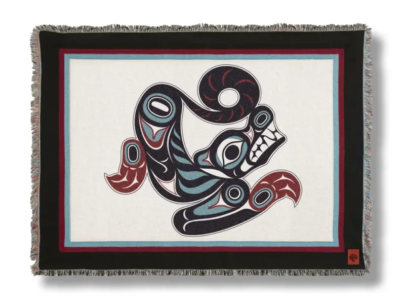 Wolf Tapestry Throw Blanket