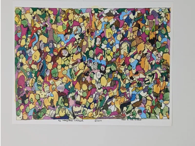 Jazz to the World Print