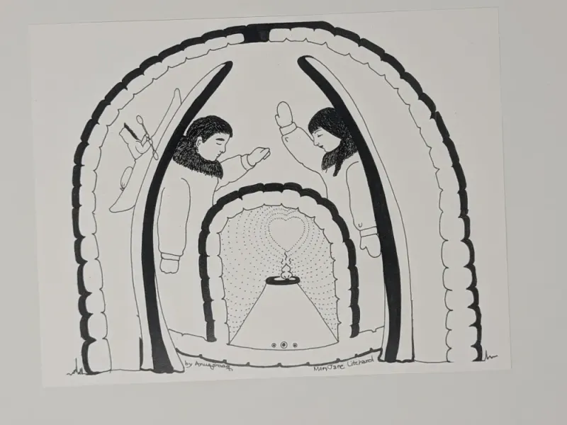 Oil Lamp Love Print