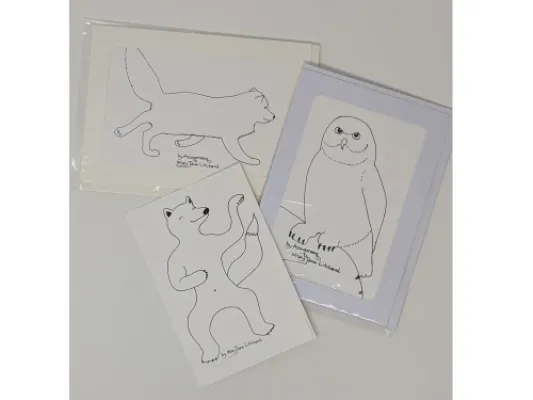 Animal Card Set Of 3