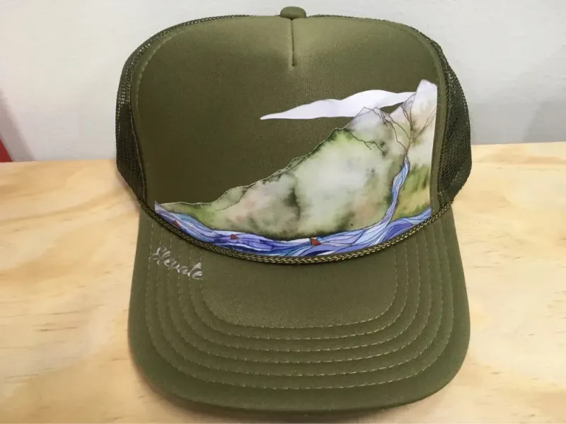 Prescient Passage Artful Trucker Hat