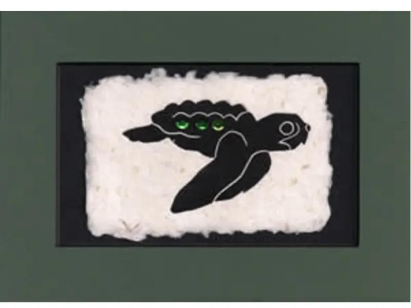 Karen Beason's 'Bering Sea Turtle' Fine Art Print