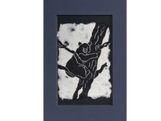 Karen Beason's 'Black bear' Fine Art Print