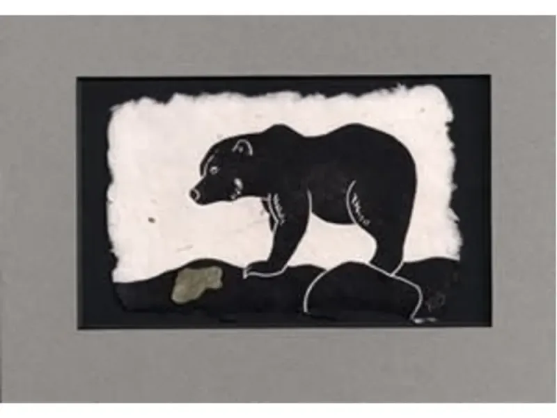 Karen Beason's 'Brown Bear' Fine Art Print
