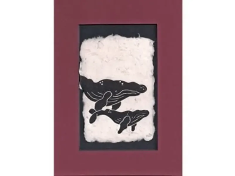 Karen Beason's 'Humpback Whale' Fine Art Print