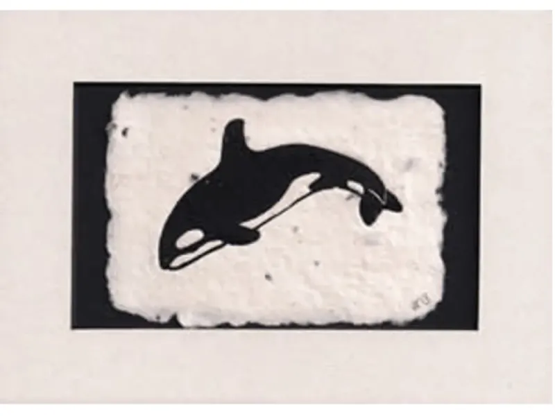 Karen Beason's 'Orca' Fine Art Print