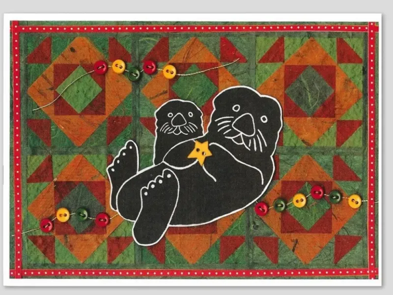 Karen Beason's 'Otter Lights' Art Card Set