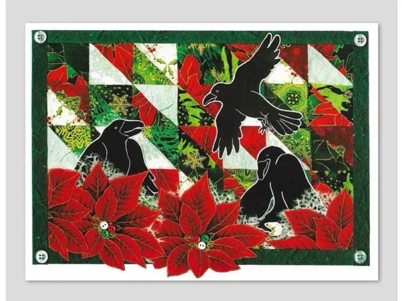 Karen Beason's 'The Poinsettia ' Art Card