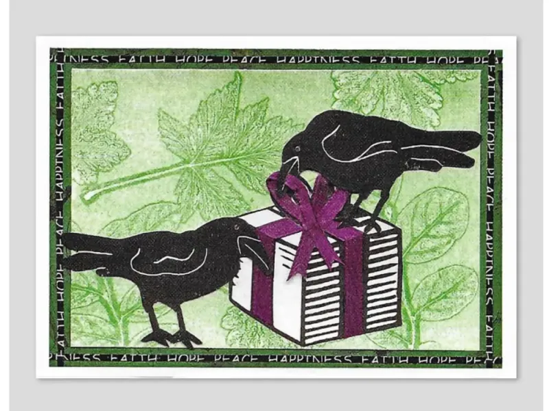 Karen Beason's 'Raven's Wish' Art Card