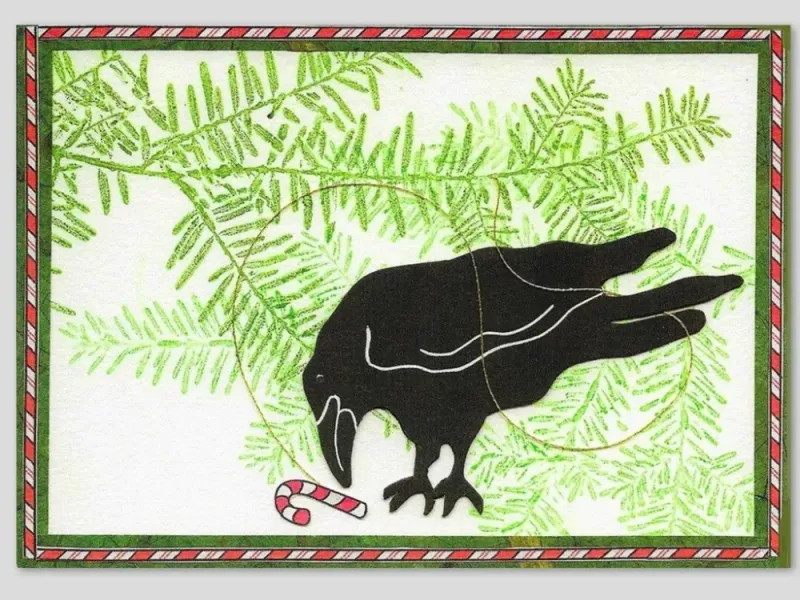 Karen Beason's 'Raven's Gift' Art Card