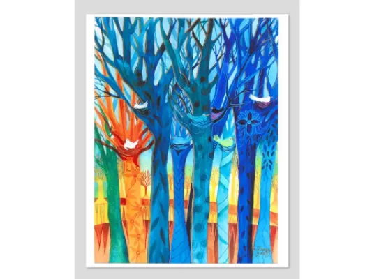 Pia Reilly's "Expecting" Giclee Fine Art Print