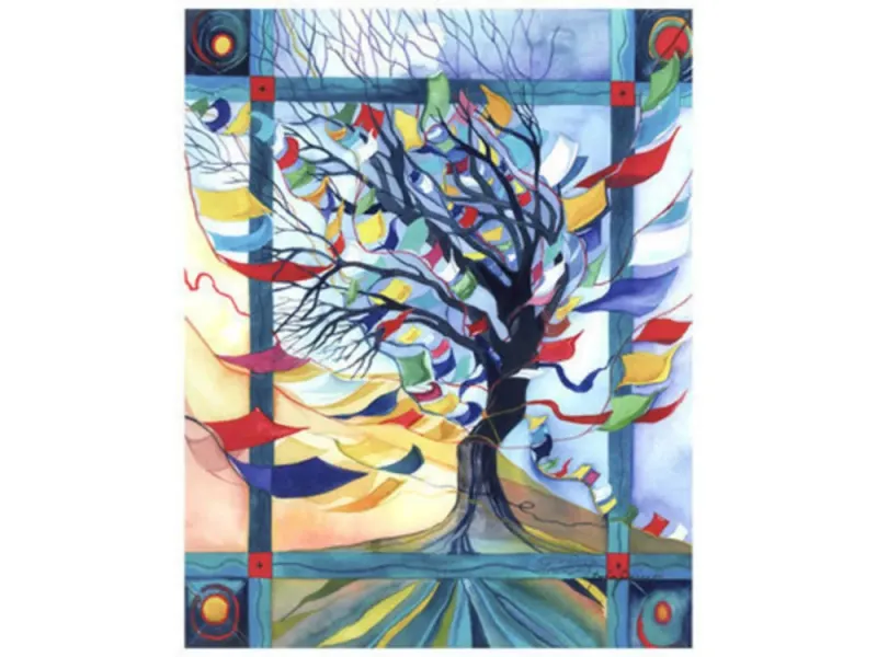 Pia Reilly's "Wind Dance" Giclee Fine Art Print