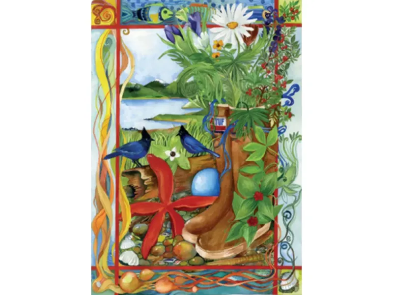 Pia Reilly's "Nature Walk" Giclee Fine Art Print