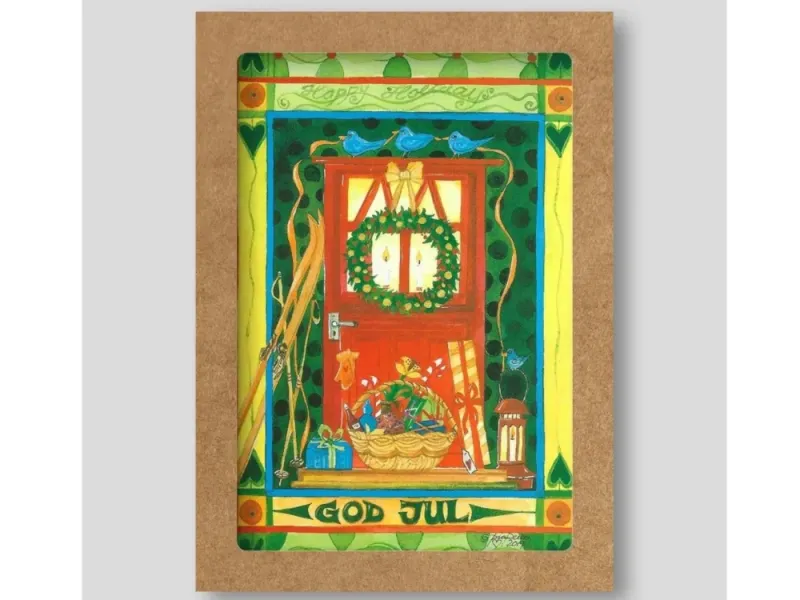 Pia Reilly's "God Jul" Art Card Set