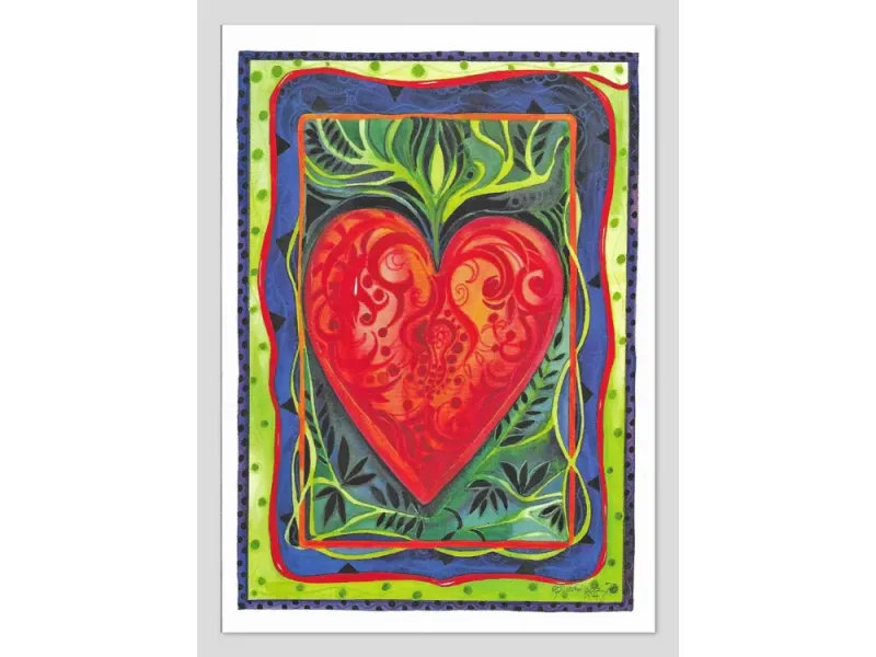 Pia Reilly's "Corazon" Art Card