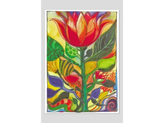 Pia Reilly's "Celebration" Art Card