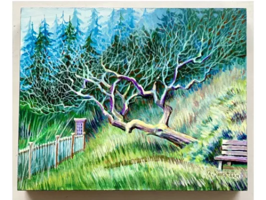 Alice Tersteeg's “ Arboretum" Painting on Wood