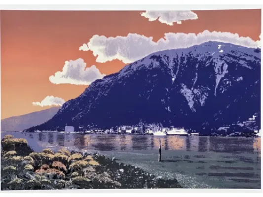 Alice Tersteeg's “Mt. Juneau" Giclee Fine Art Print