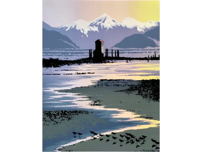 Alice Tersteeg's "Treadwell Saltwater Pumphouse" Art Card
