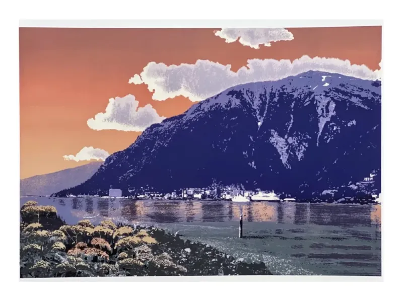Alice Tersteeg's "Mt. Juneau" Art Card