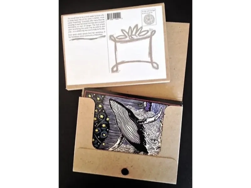 Whale Dance Card Set