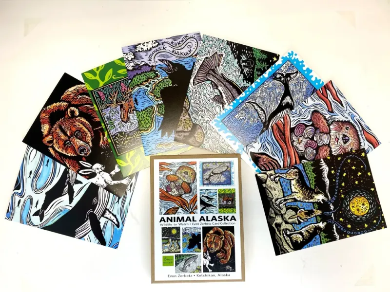 Animal Alaska Card Set