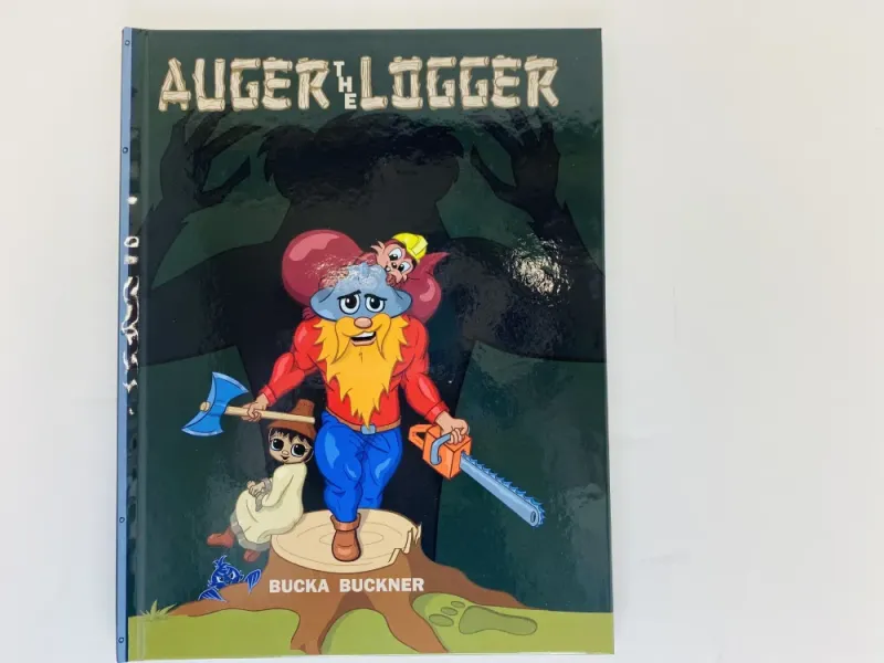 Auger The Logger Hardbound Book