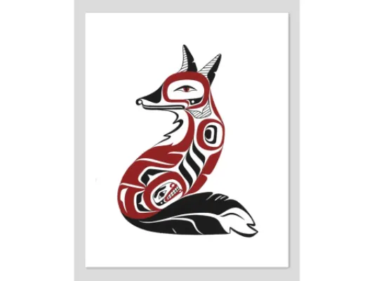 Allie High's "Foxy" Giclee Fine Art Print