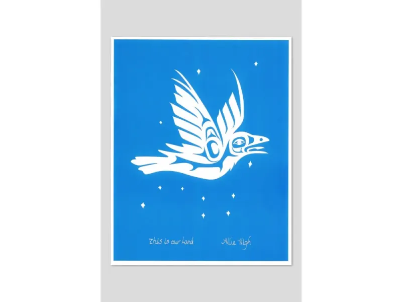 Allie High's "This is our Land" Art Card
